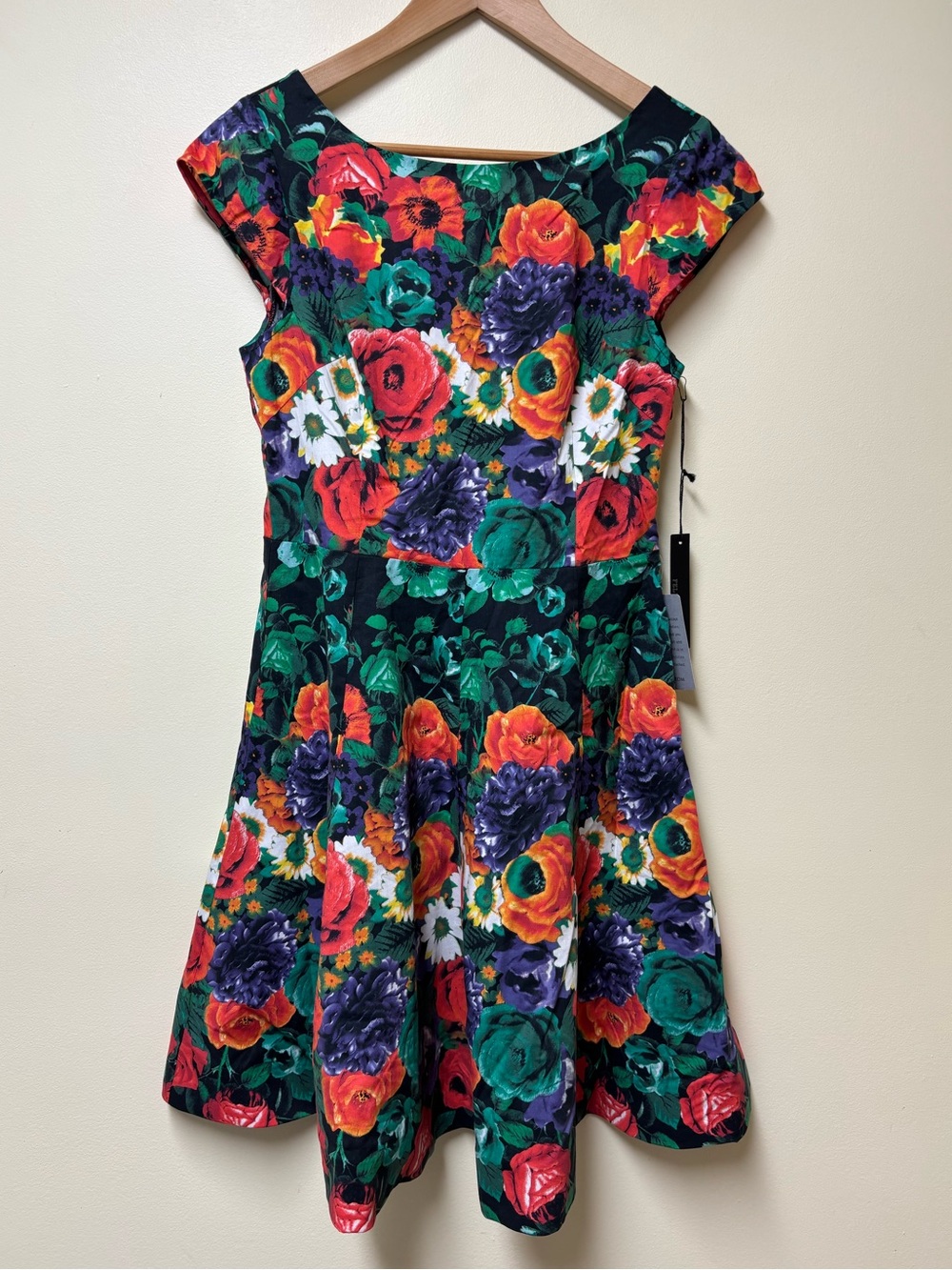 Nordstrom Felicity & Coco KARR Floral Fit & Flare Dress - Medium NWT